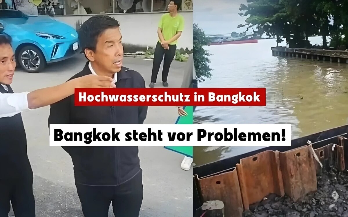 Bangkok bereitet sich auf steigende wasserstaende vor gouverneur beruhigt einwohner