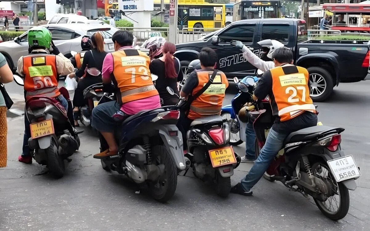 Bangkok fordert neue App zur fairen Preisgestaltung im Motorrad-Taxi-Sektor