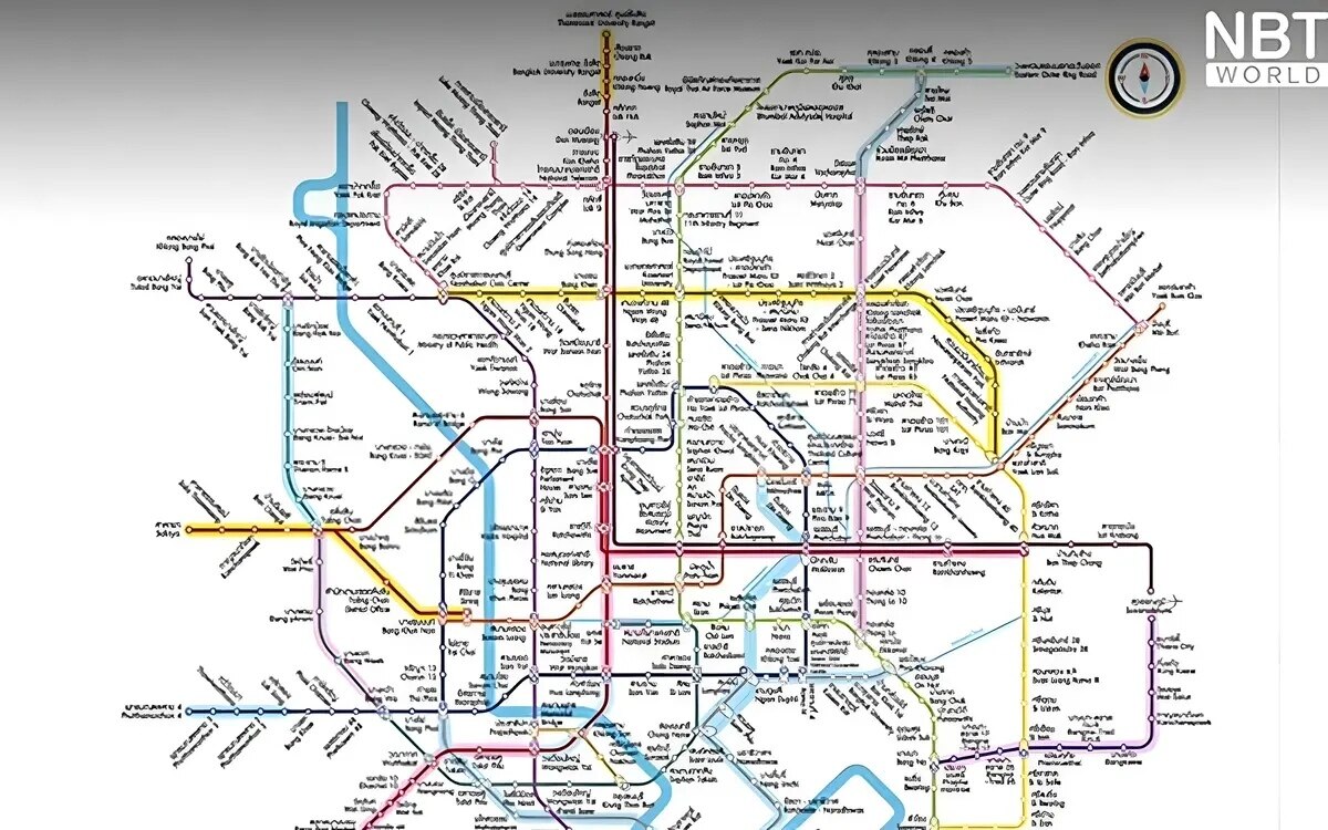 Bangkok stellt ehrgeizige M-MAP 2 zur Verbesserung des Schienenverkehrssystems vor