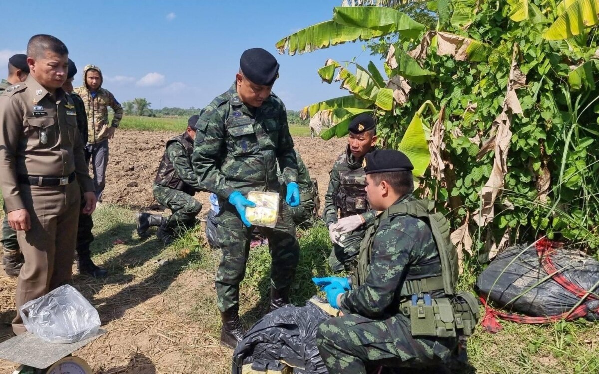 Bedeutende Drogenrazzia in Chiang Rai: 450 kg Crystal Meth sichergestellt