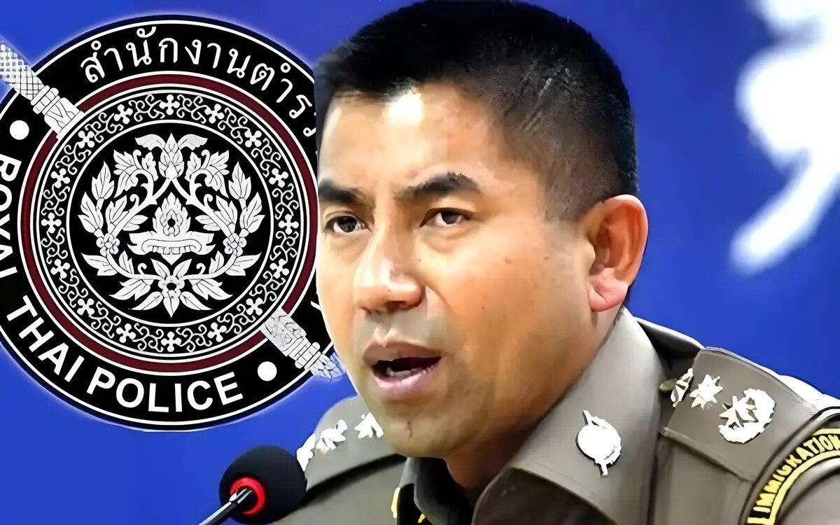 Big joke soll in den kommenden wochen als thailands naechster nationaler polizeichef im rennen sein