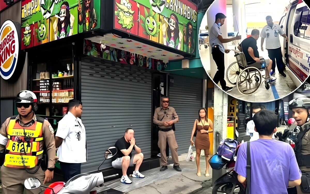 Britischer Tourist wurde am Freitag auf der Bangla Road in Patong angegriffen und verprügelt