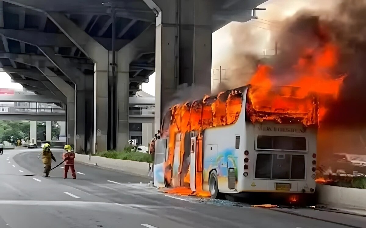 Busbrand in thailand 23 tote bei klassenfahrt dringender handlungsbedarf fuer verkehrssicherheit