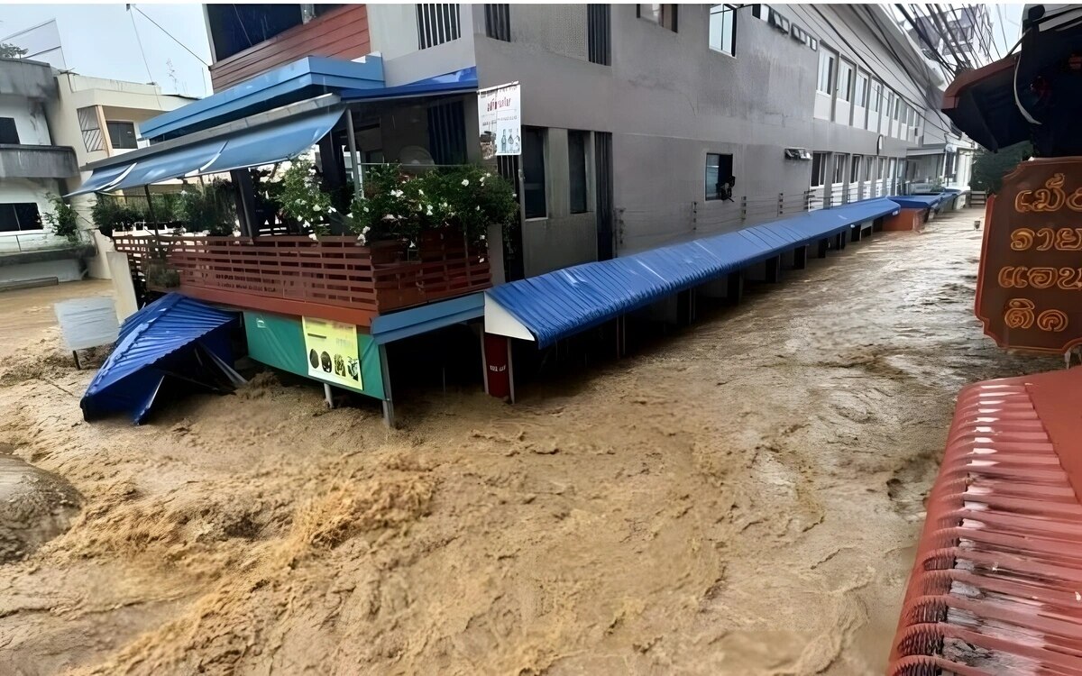 Chiang rai steht erneut vor der herausforderung massive ueberschwemmungen und wetterwarnungen