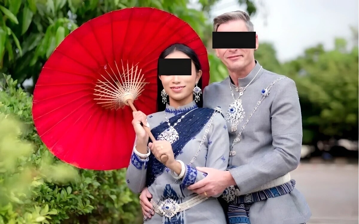 Deutsches picknick einer thailaendischen transsexuellen wird zu einer viralen begegnung mit der