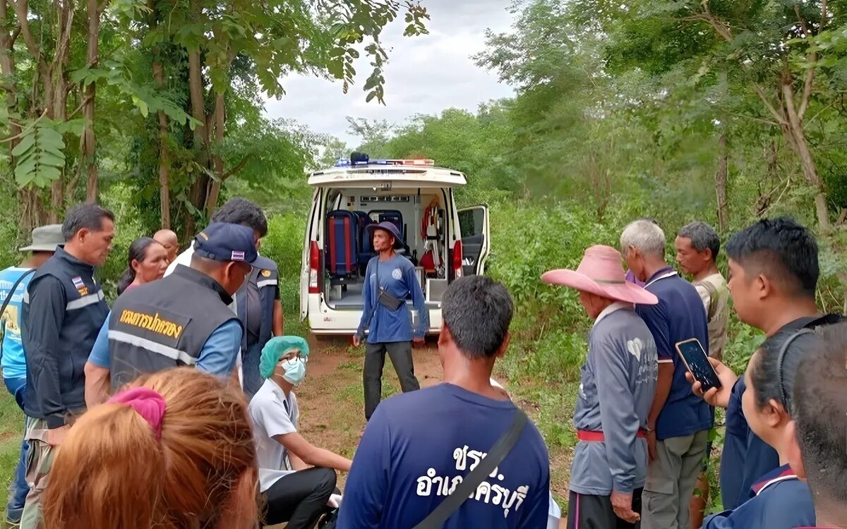 Dorfbewohner von wildem elefanten in korat getoetet