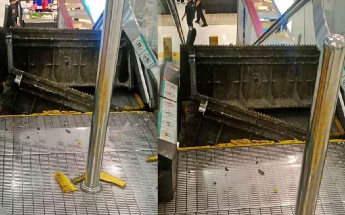 Dramatischer rolltreppen einsturz in bangkok behoerden untersuchen unfallursache im beliebten