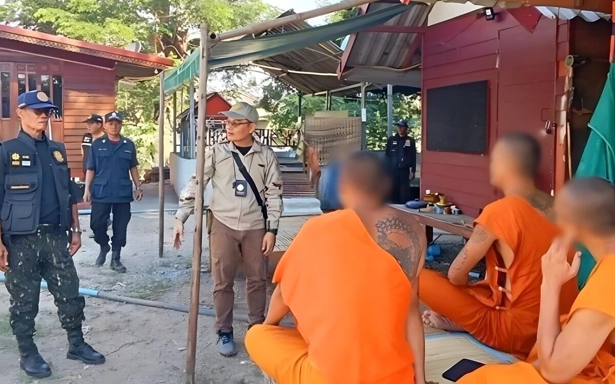 Drogenrazzia im Kloster: Mönch in Khon Kaen seines Priesteramtes enthoben