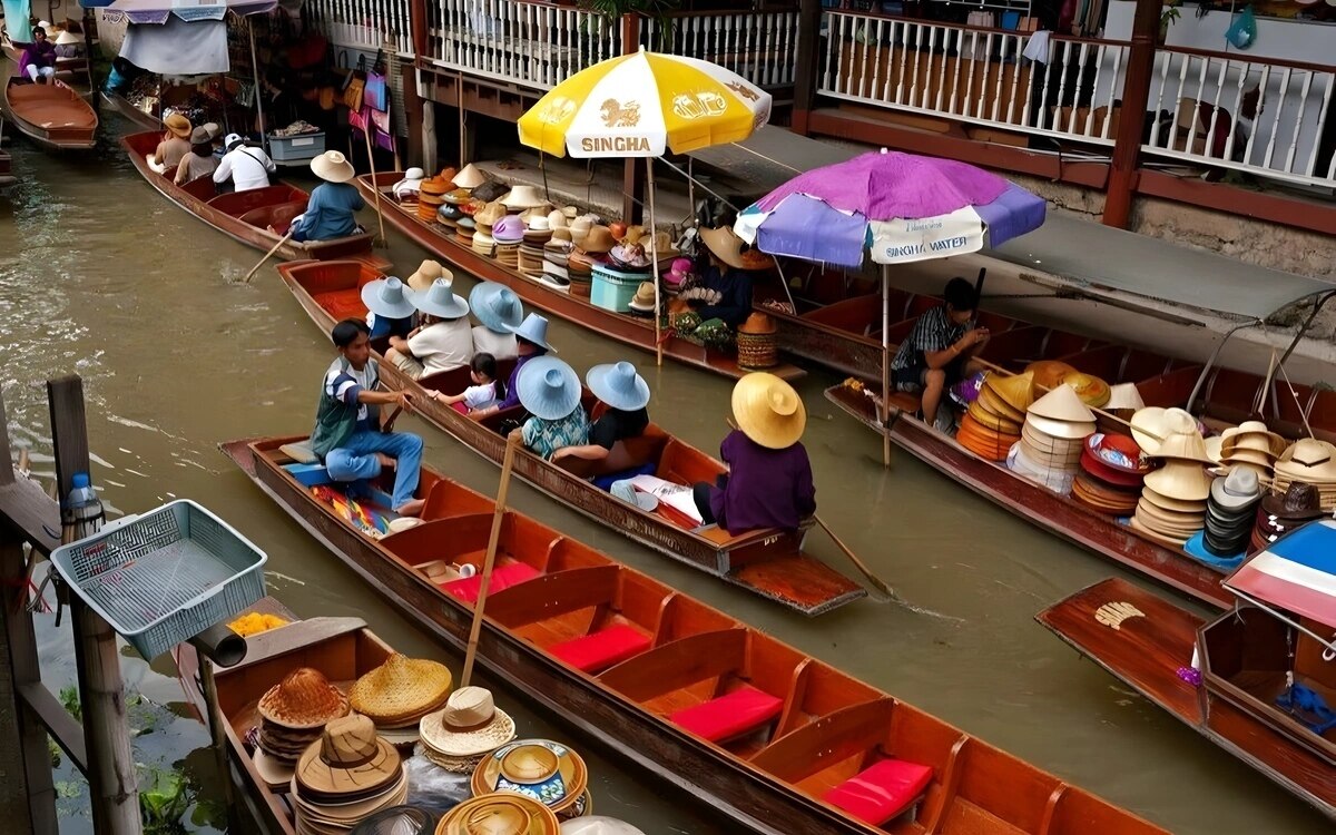 Entdecken Sie die 6 besten schwimmenden Märkte in Bangkok - Ein kulturelles Abenteuer im Herzen Thailands (2024)