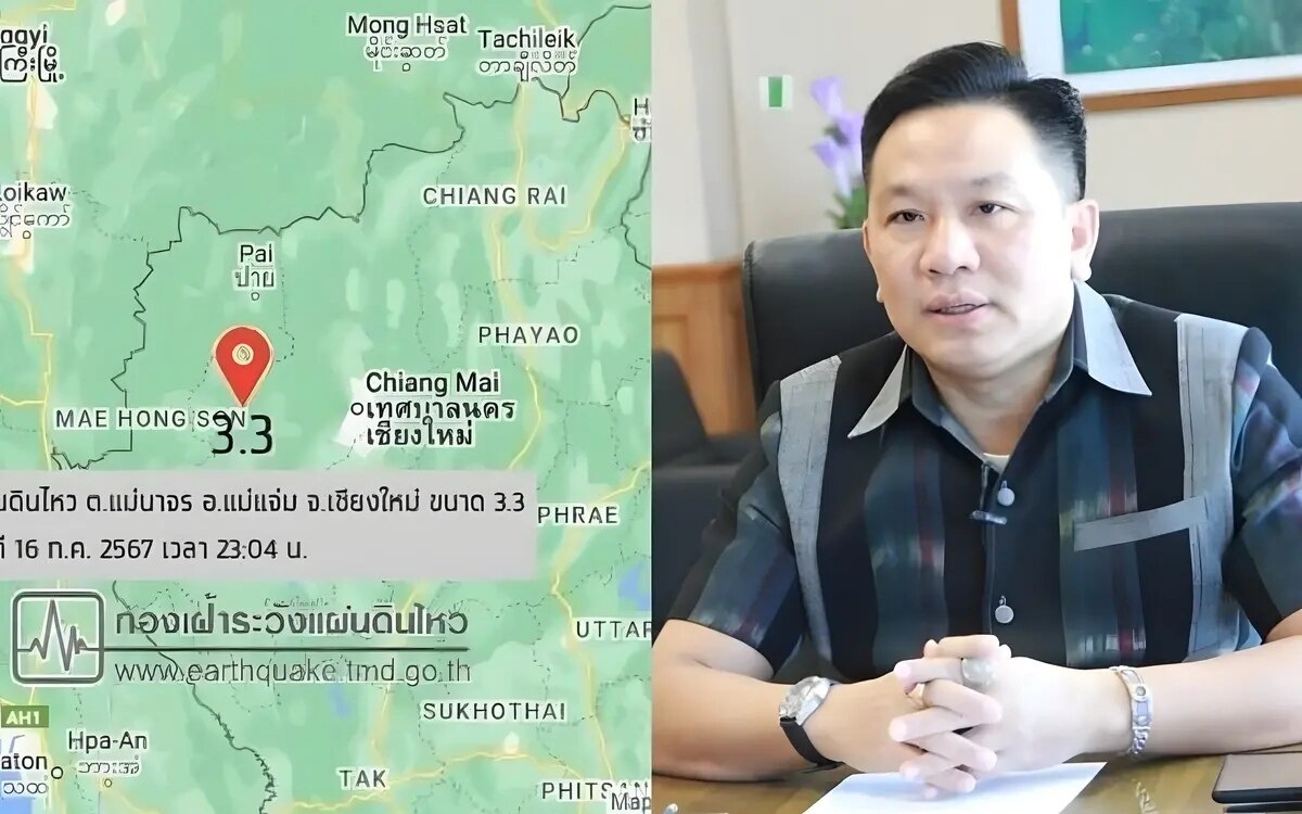 Erdbeben erschüttert Nordthailand: Chiang Mai und Mae Hong Son betroffen