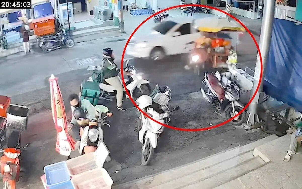 Fahrerflucht in pattaya unfallopfer von der gleichgueltigkeit der polizei frustriert fotos