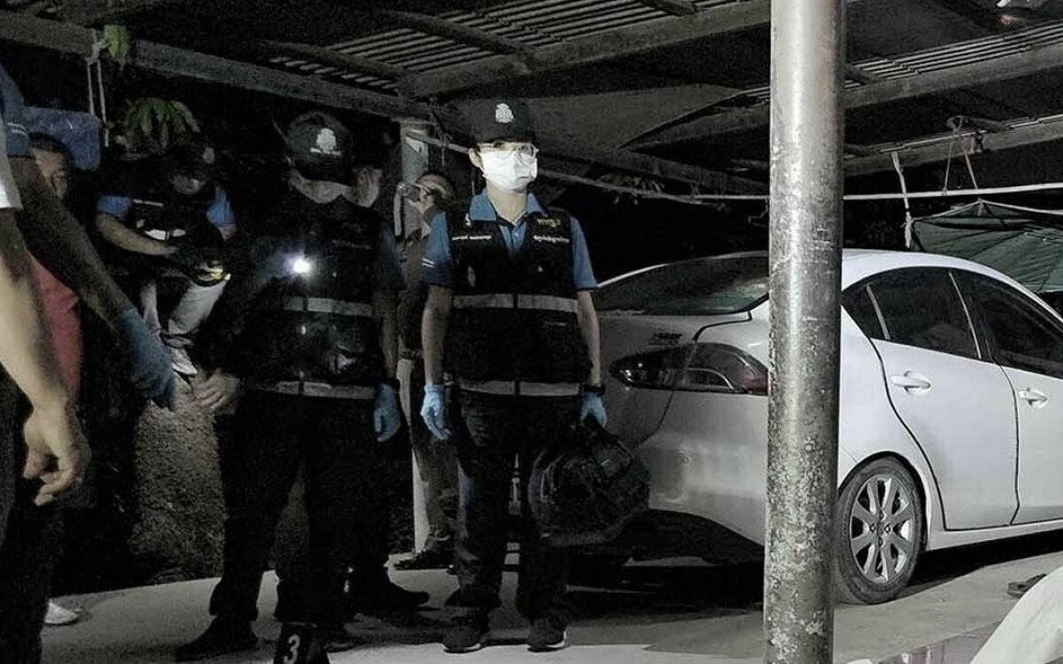 Familienfehde in samut sakhon schiesserei endet toedlich taeter auf der flucht