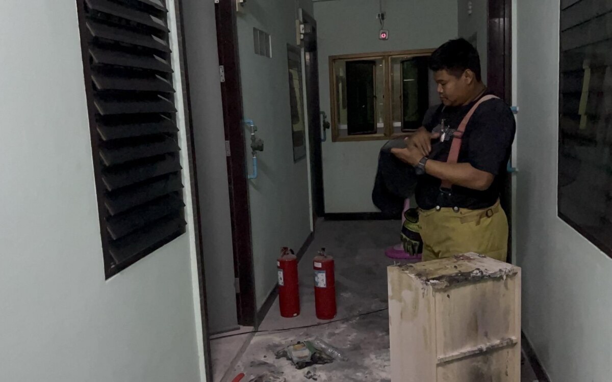 Feuer in pattaya heldenhafter einsatz der feuerwehr