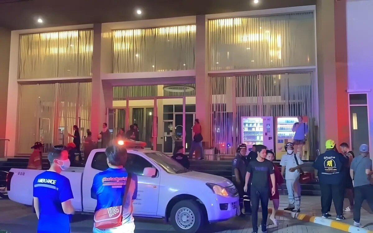 Feuerinferno in 24-stöckiger Luxus-Wohnanlage in Pattaya - Bewohner fliehen um ihr Leben (Fotos)