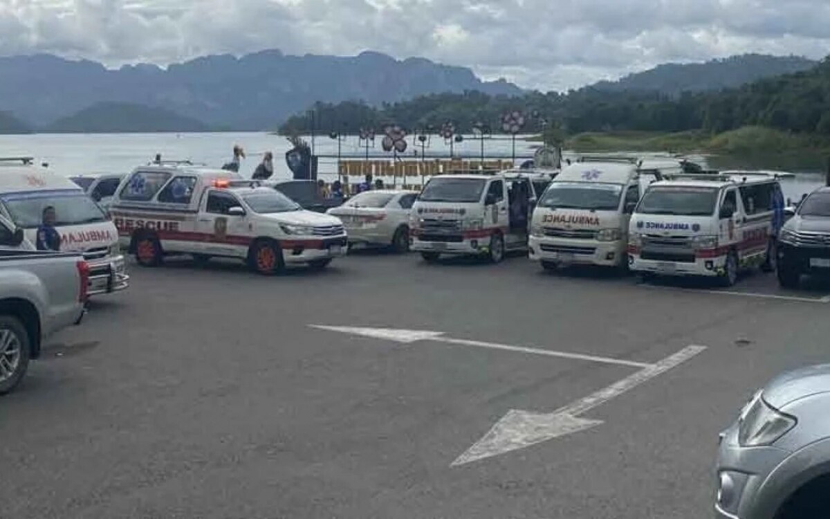 Franzoesischer tourist nach kentern des bootes in surat thani vermisst