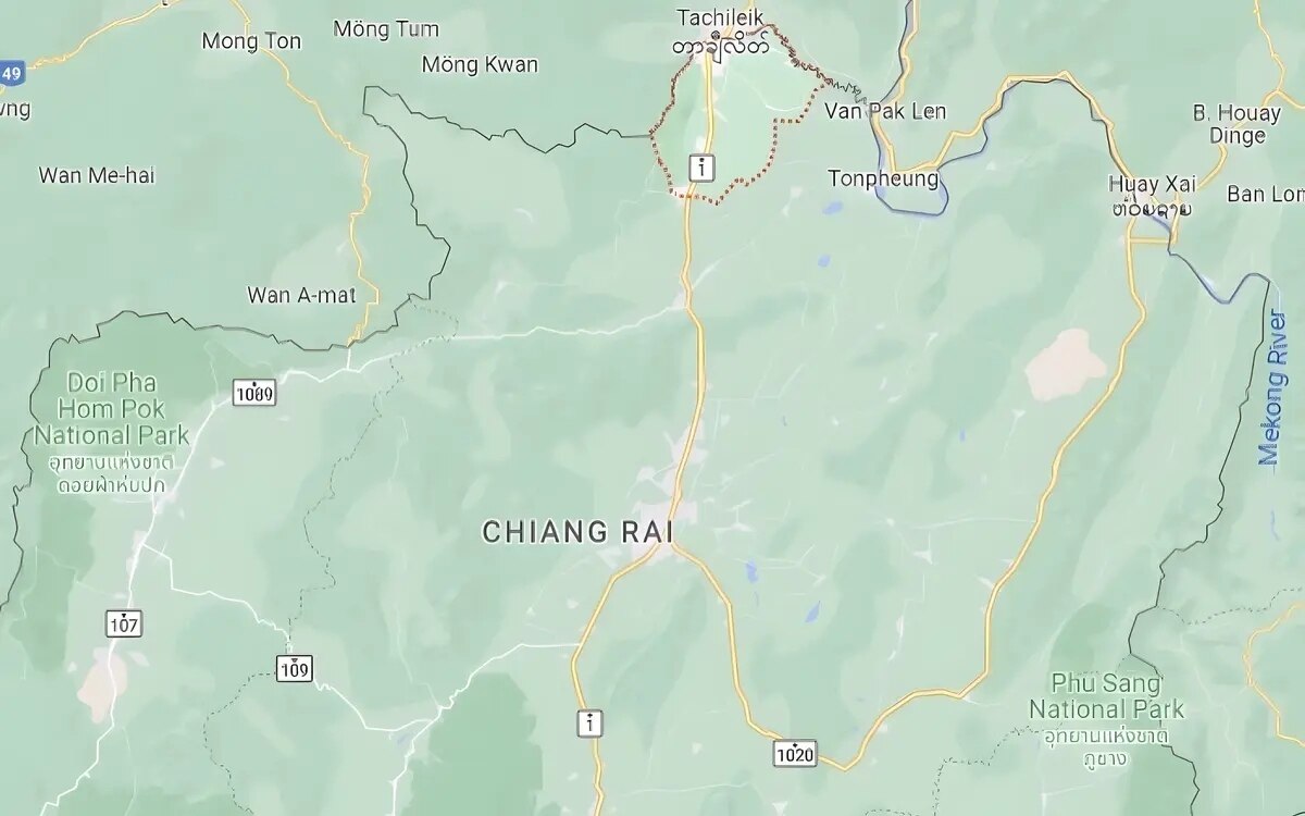 Fuenf erdbeben erschuettern chiang rai