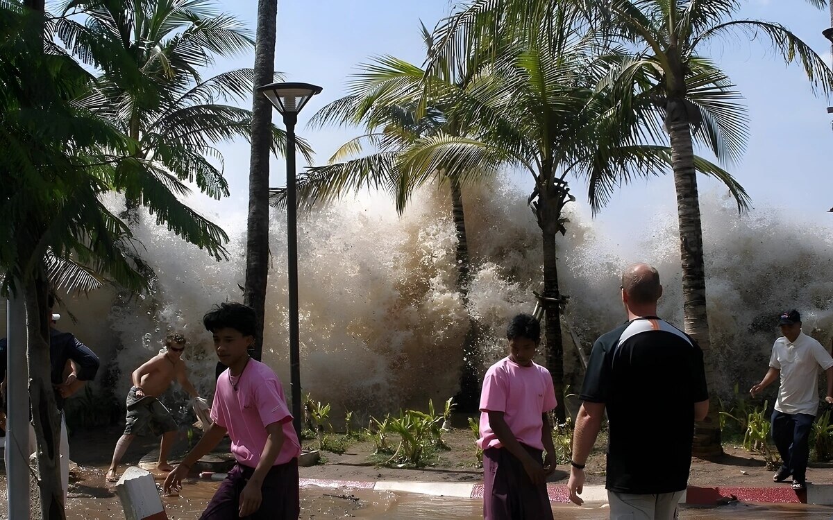 Gedenkveranstaltung zum 20 jahrestag des verheerenden tsunamis im indischen ozean thailand erinnert