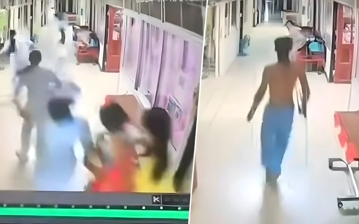 Gewalttätiger Vorfall im Maha Sarakham Krankenhaus: Patient unter Methamphetamin-Einfluss terrorisiert Angestellte - Video