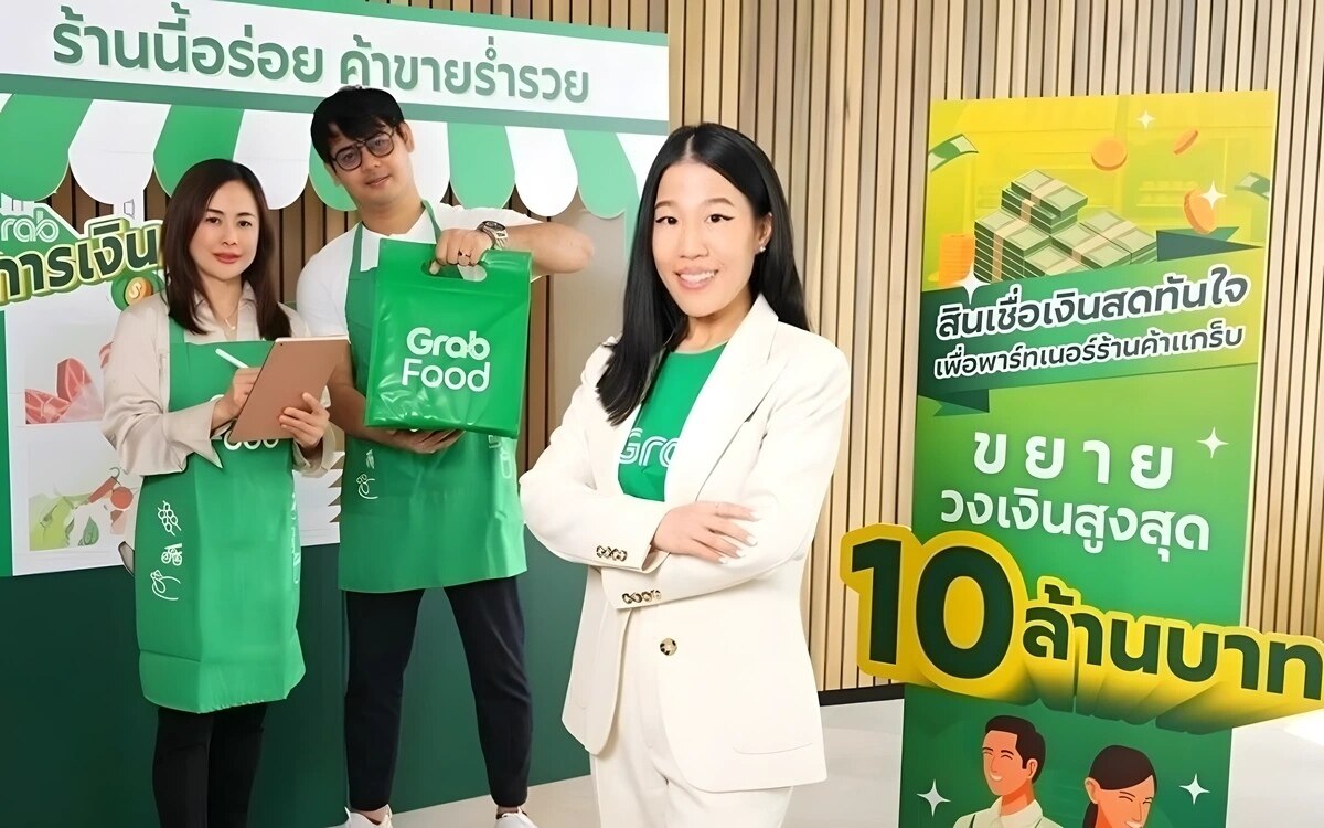 Grab thailand unterstuetzt unternehmer mit innovativen barkrediten schnell und unkompliziert