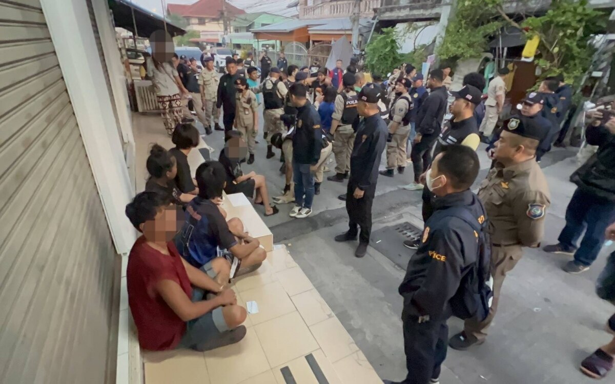 Grossangelegte drogenrazzien an 115 standorten in pattaya fuehren zu 60 festnahmen