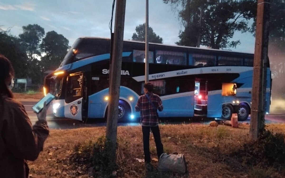 Heftige Busunfälle in Thailand: Polizei untersucht zwei Vorfälle in Khon Kaen und Roi Et