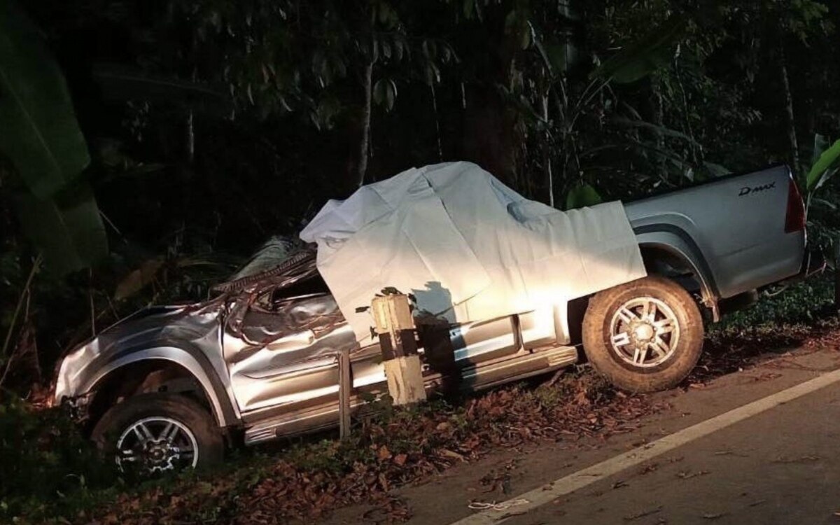 Heftiger Unfall am Berg Doi Inthanon: 33-Jähriger bei Verkehrsunfall verstorben