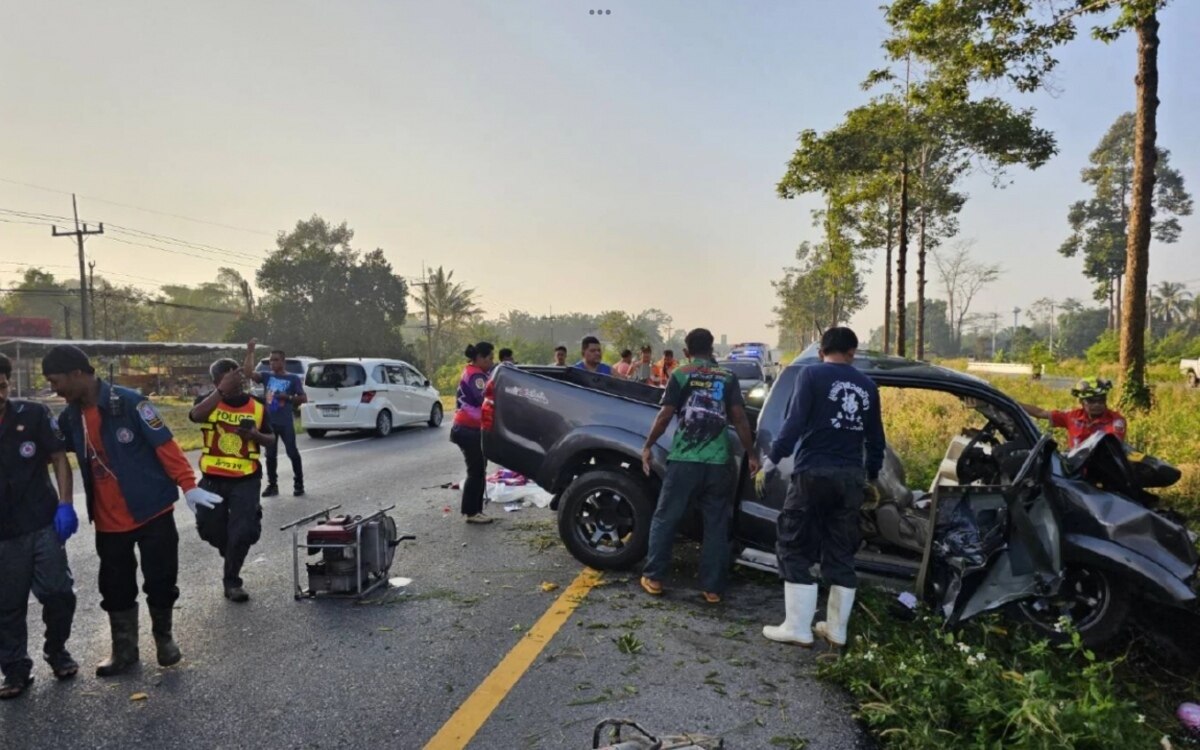 Heftiger Unfall auf Asian Highway: Sechs Menschen kommen bei Kollision ums Leben - 4 Kinder betroffen