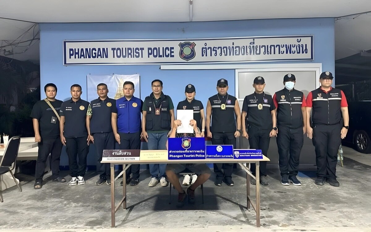 Illegaler österreichischer Reiseleiter auf Koh Phangan festgenommen