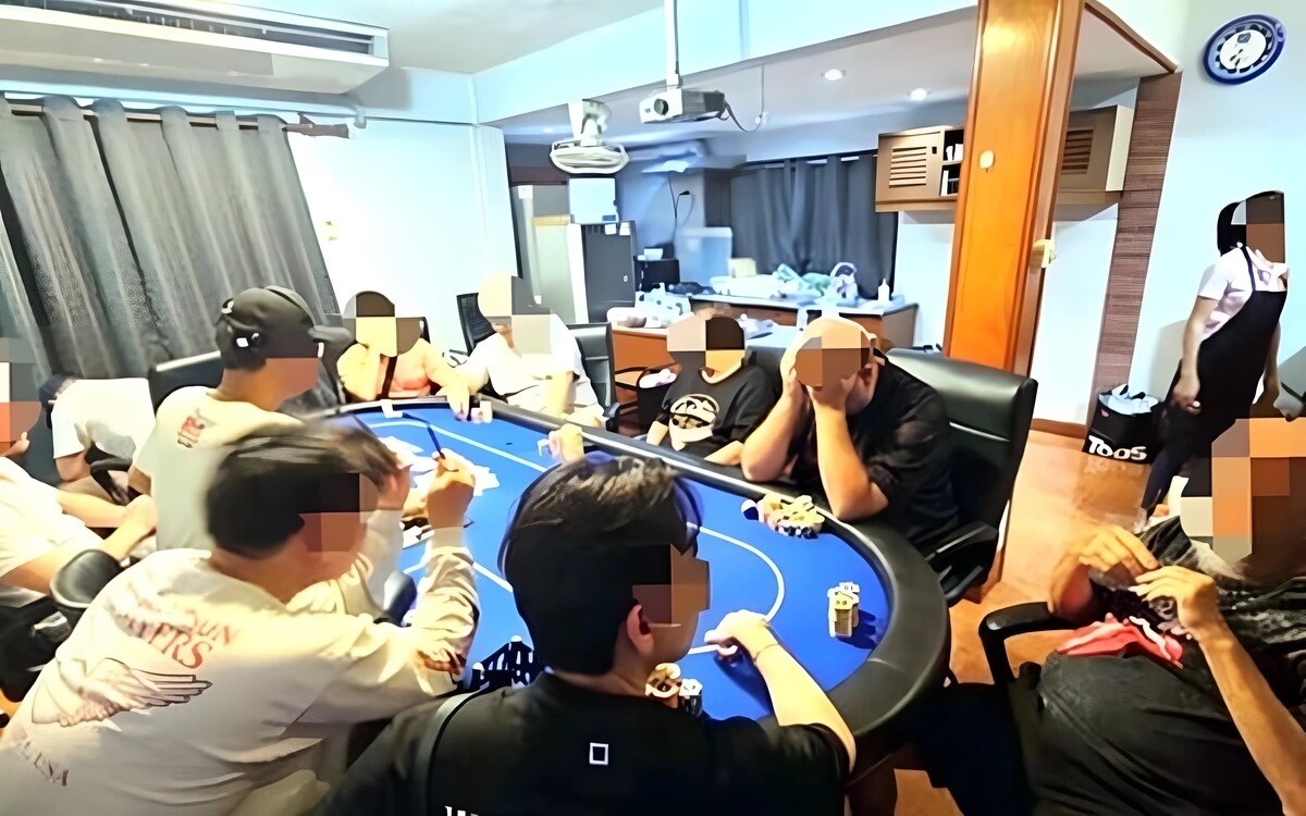 Illegales Glücksspiel in Thailand: Geheime Pokerschule führt zur Festnahme von mehreren Ausländern