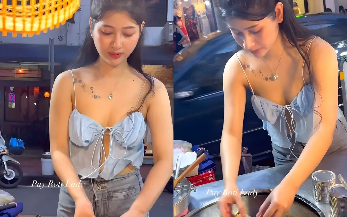 Thailändisches Mädchen wird Delhis &#039;Paratha Girl&#039; (Video)