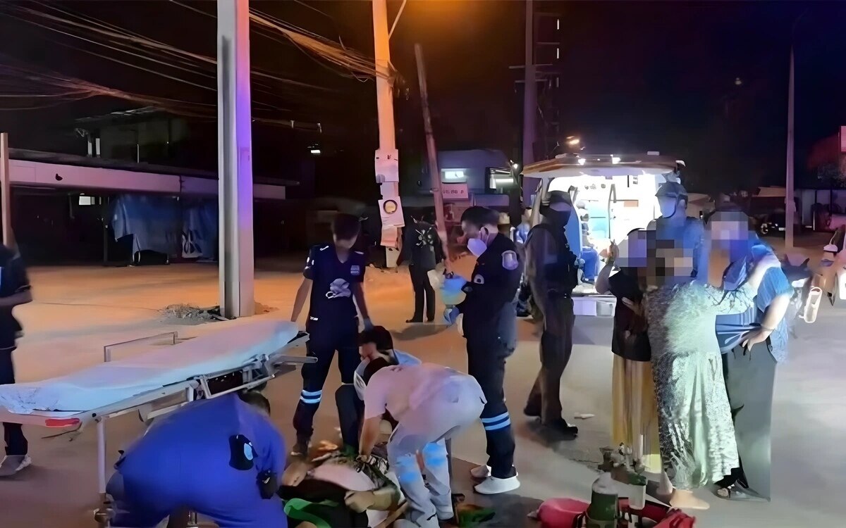 Junger Mann springt nach Hip-Hop-Festival aus fahrendem Auto in Pattaya: Heftige Nacht mit unklaren Hintergründen