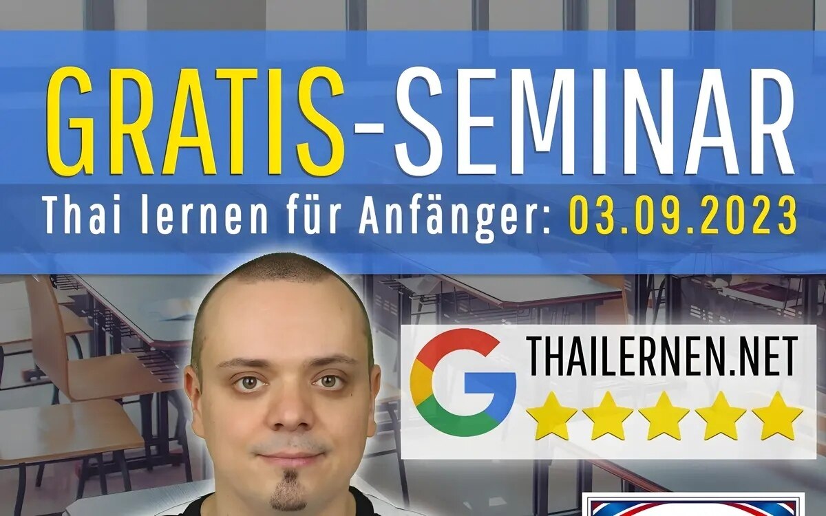 Kostenloses Webinar: Thai lernen für Einsteiger