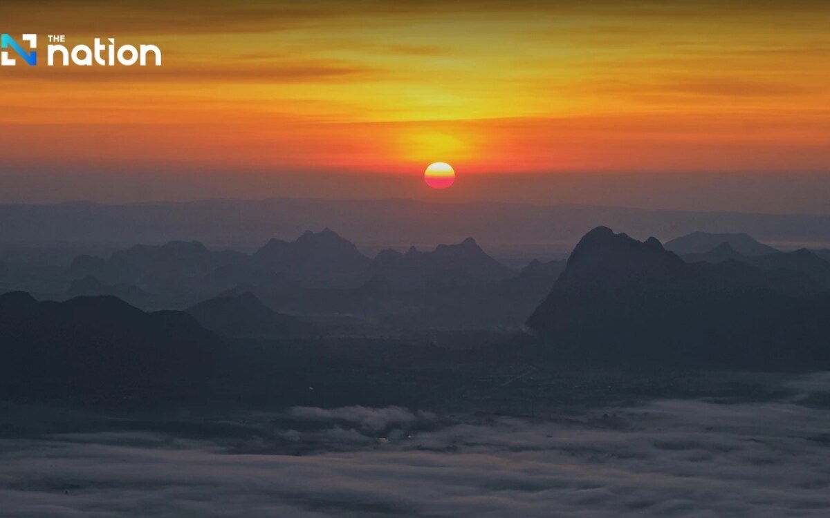 Kuehler morgen und heisser tag erwartet wettervorhersage fuer thailand