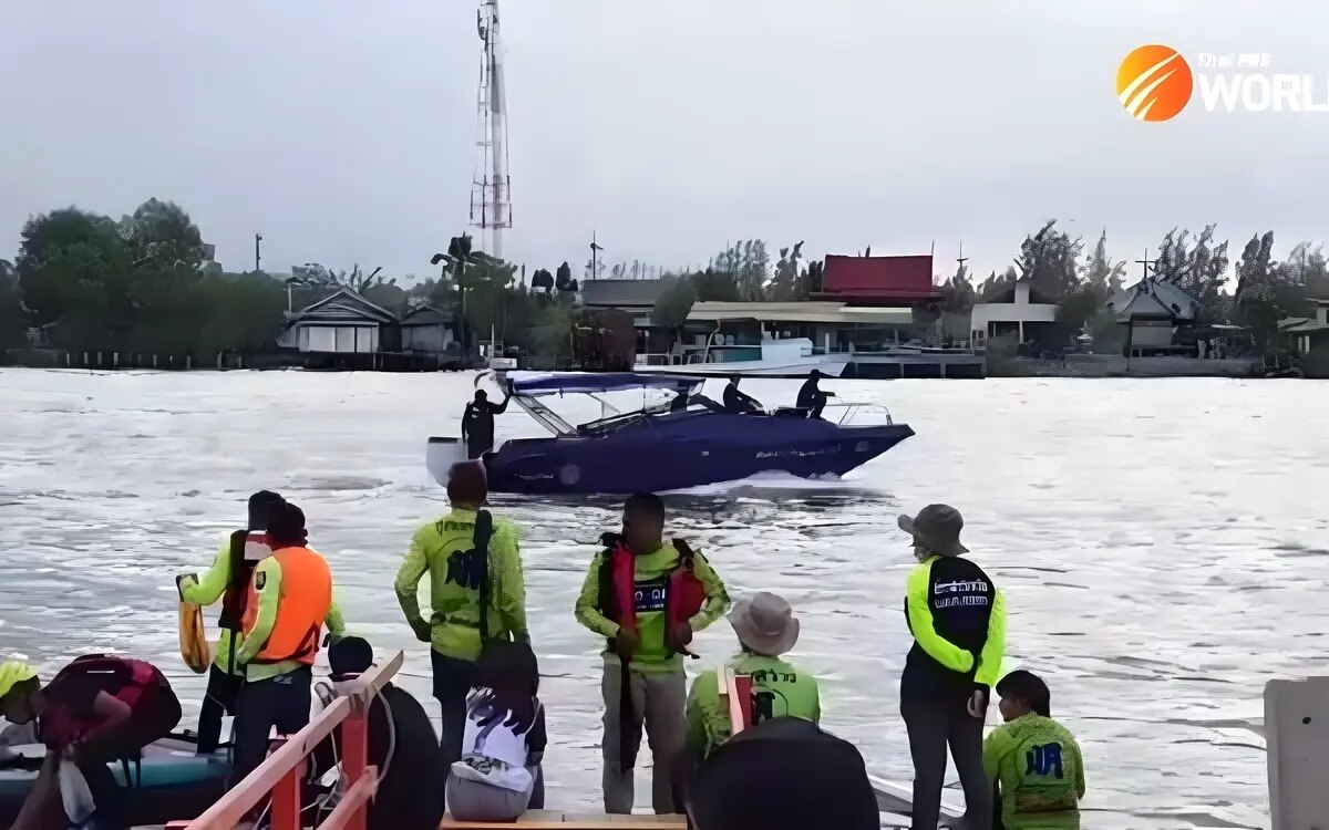 Leiche des zweiten opfers eines gekenterten bootes in der bang tabun bucht geborgen