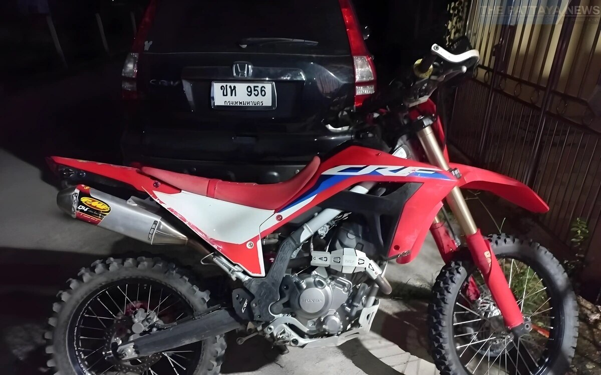 Mann aus Pattaya sucht Hilfe, nachdem sein 200.000 Baht teures Motorrad gestohlen wurde