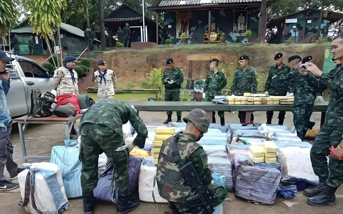 Militär in Chiang Mai beschlagnahmt 12,2 Millionen Meth-Pillen