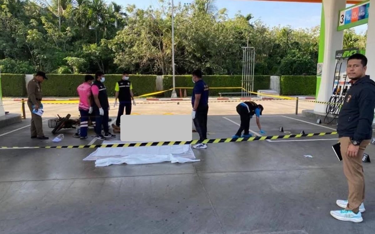 Mord an Tankstelle in Songkhla: 23-Jähriger am helllichten Tag erschossen