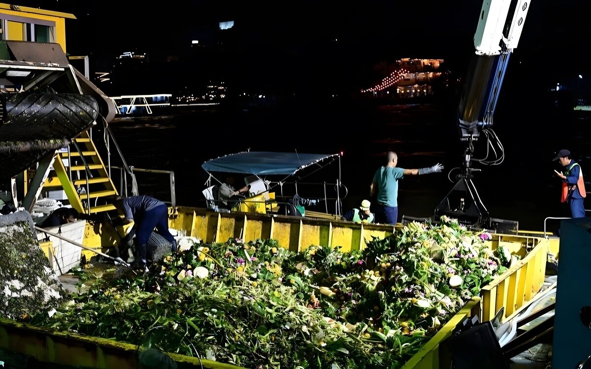 Nachhaltigkeit im Rampenlicht: Bangkok reduziert Krathong-Flöße aus Styropor erheblich