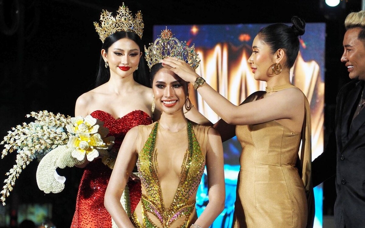 Nong plai fah crowned miss grand prachuap khiri khan 2024