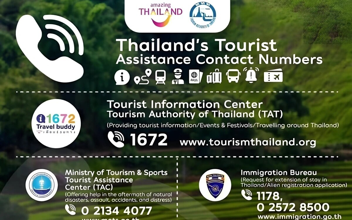 Notfaelle in thailand diese telefonnummern retten leben