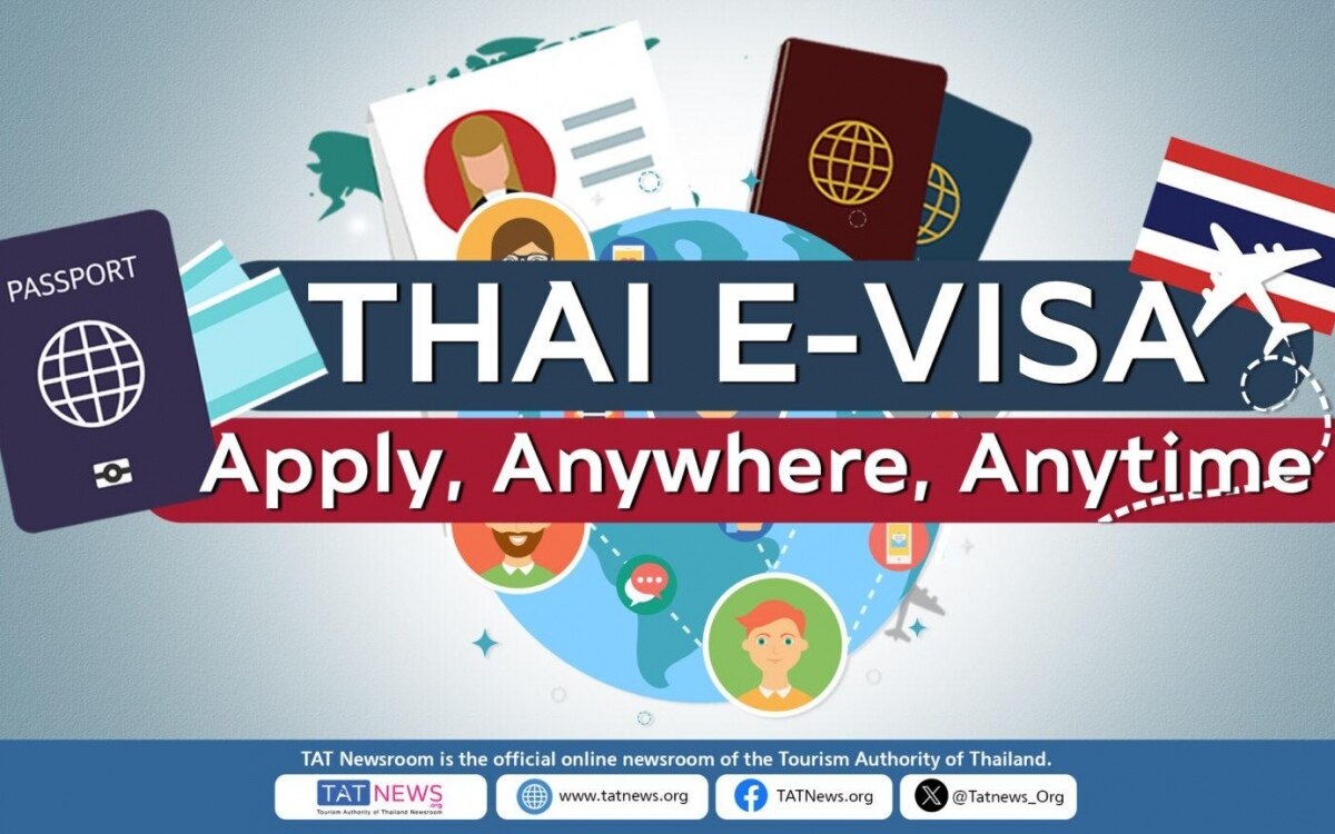 Online evisa system fuer thailaendische konsulate in suedostasien vollstaendig abgeschlossen