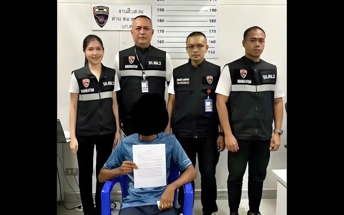 Overstay bringt einen auslaender am flughafen phuket in schwierigkeiten