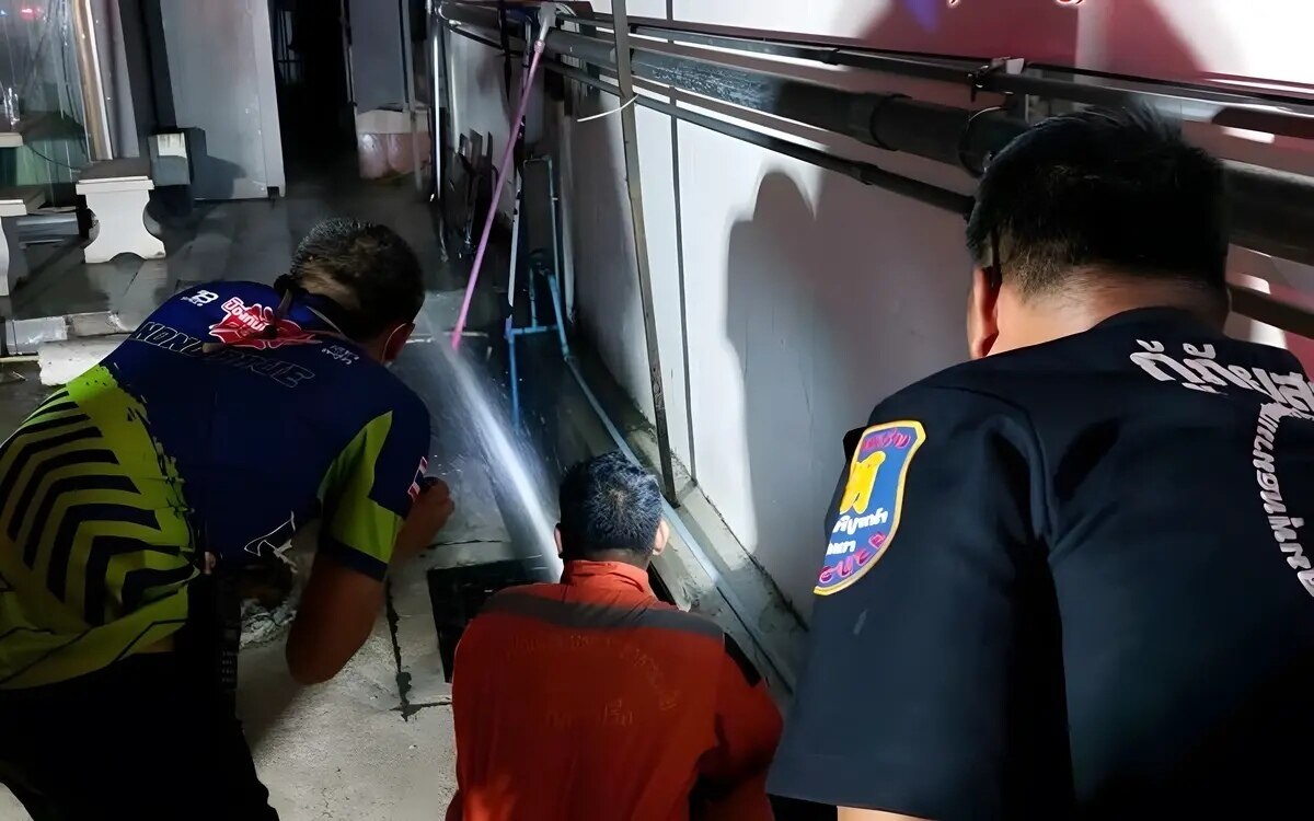 Panik unter anwohnern und passanten in ost pattaya feuerausbruch bei tankstelle explosionsgefahr