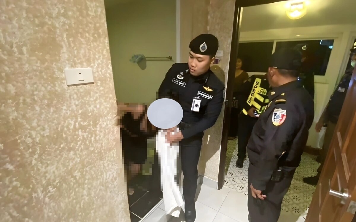 Pattaya: Hotelgast sperrt sich im Badezimmer ein und wird nach 30 Minuten festgenommen