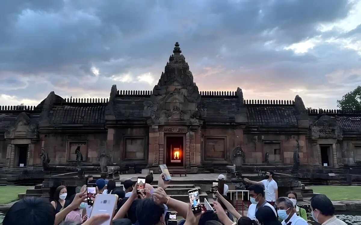 Phanom rung light phenomenon im phanom rung historical park buri ram sep 8 10