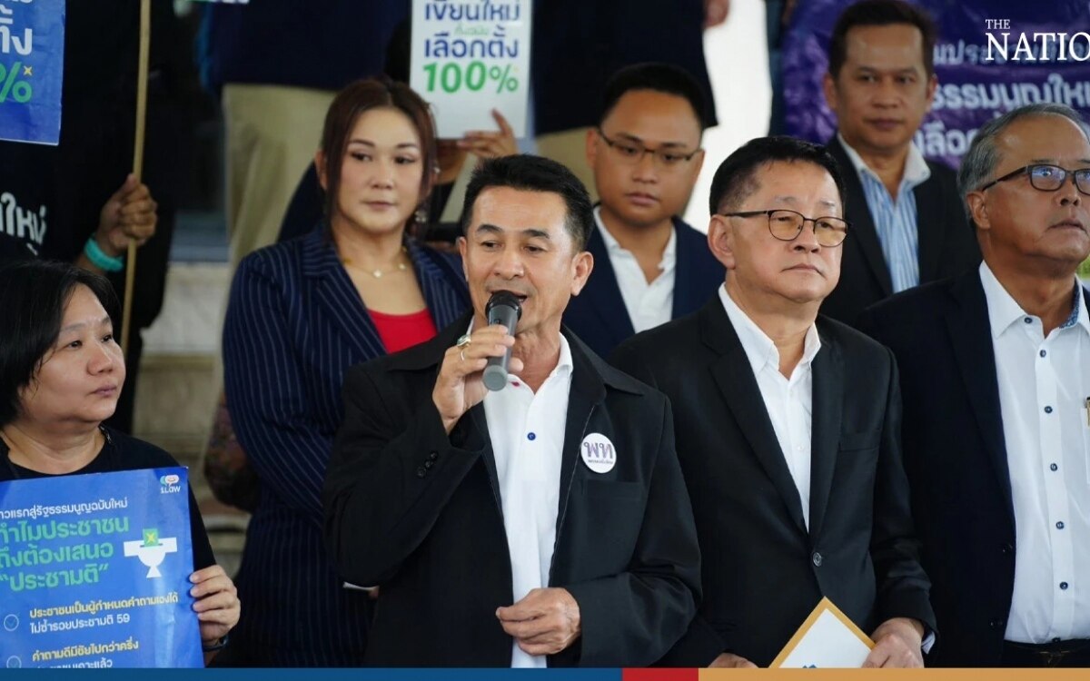 Pheu thai will referendumsplan diskutieren