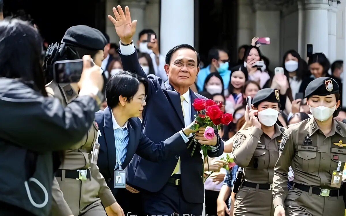 Prayut beendet seine zeit im regierungshaus