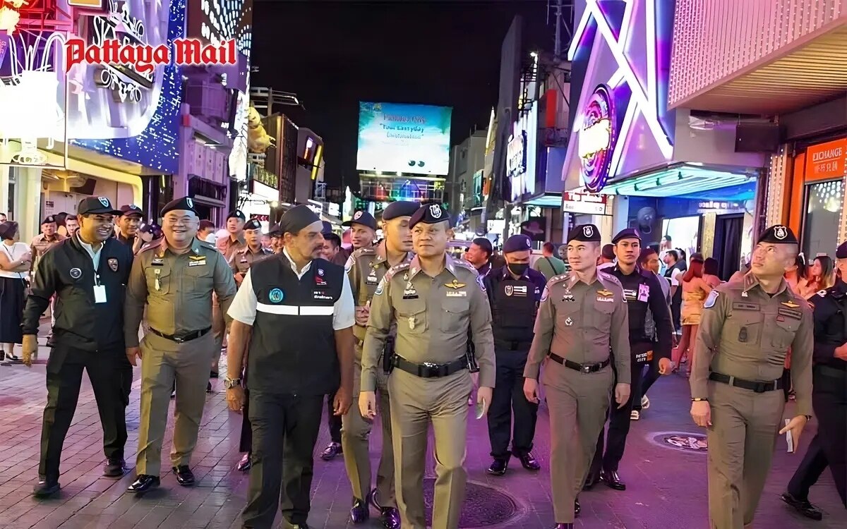 Revolutionaere sicherheitsmassnahmen in pattaya touristenpolizei ruestet auf