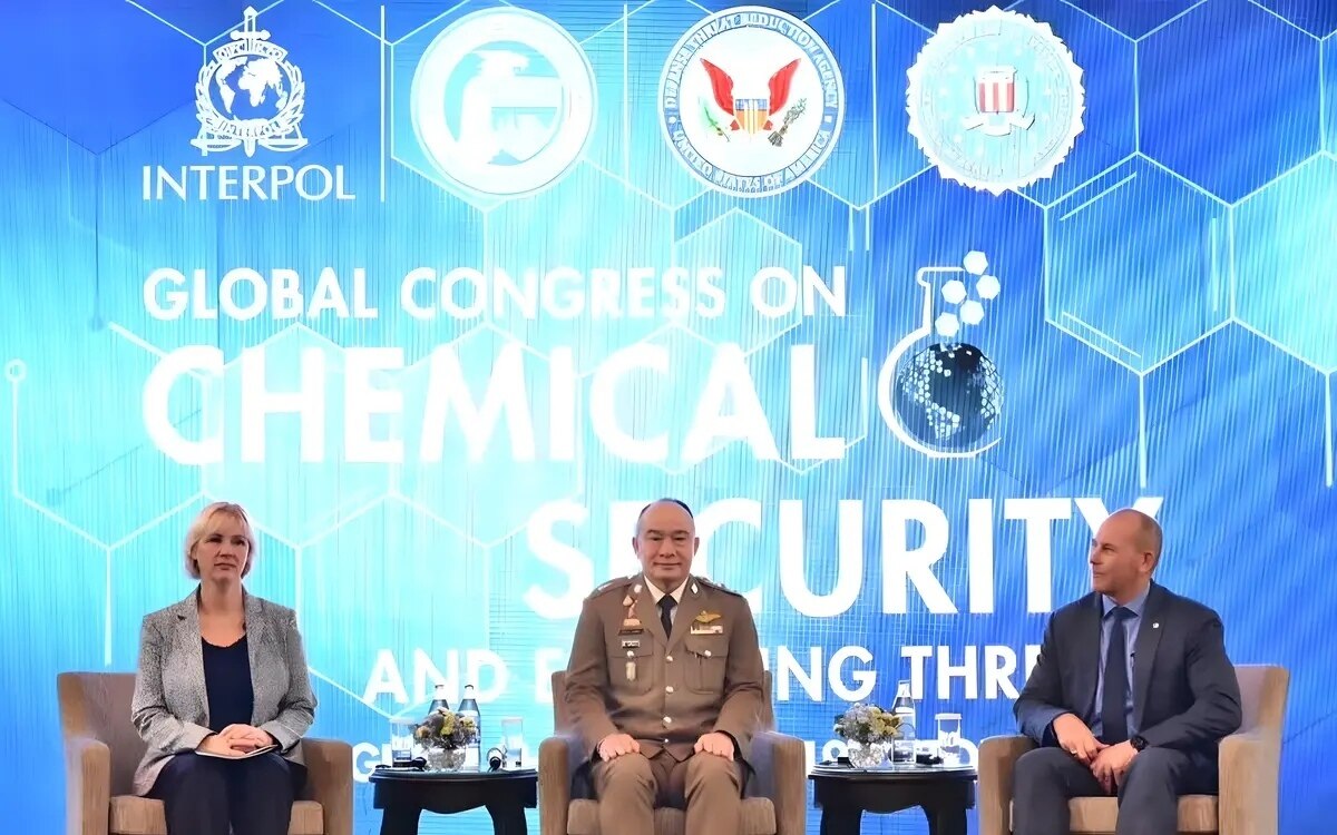 Rtp und interpol veranstalten internationale konferenz zur chemikaliensicherheit