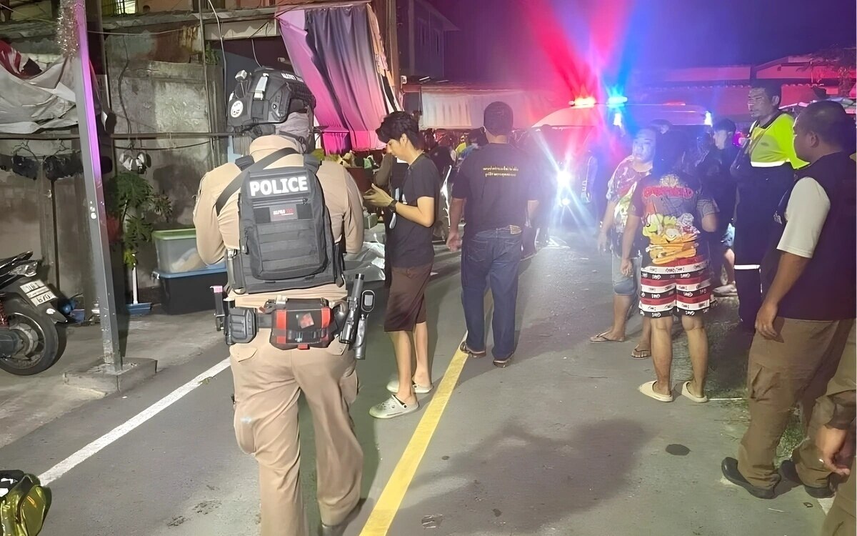 Schiesserei in samut prakan verbrechen fordert vier leben und laesst ein kind verletzt zurueck video